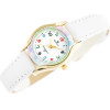 Perfect CHILDREN'S Watch - Communion - White / Color Ring (zp800b) + Box - (LP223-04)