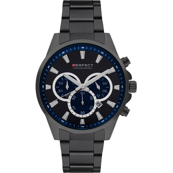 Perfect Male Watch - Chronograph (zp386c) + Box - (M510CH-03)