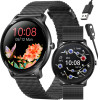 Rubicon RNBE66 WOMEN'S Smartwatch - OWNER'S Watch (sr014e) - (RNBE66 BLACK)