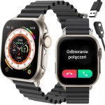 Rubicon Smartwatch Unisex - Bluetooth CALL, Wireless Charging (sr059c) - (RNCF17)