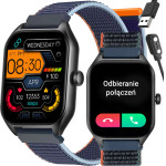 Rubicon Smartwatch Unisex - Bluetooth CONNECTIONS, Always On Display (sr049g) - (RNCF03)