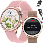 Rubicon WOMEN'S Smartwatch - Connections EXECUTIVE, Additional Belt (sr048b) - (RNCF02)
