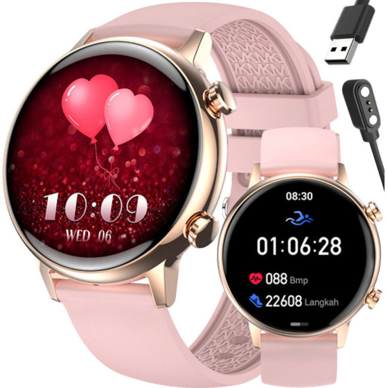 Rubicon WOMEN'S Smartwatch - Sports MODES, Snow Monitor (sr054a) - (RNCF09)