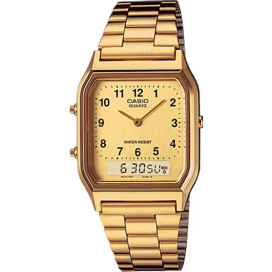 Casio AQ-230GA-9BMq Vintage Maxi Unisex Watch + Box - (AQ-230GA-9B)