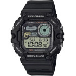 Casio Digital Moonphase Men's Watch WS-1700H-1AV + Box - (WS-1700H-1A)