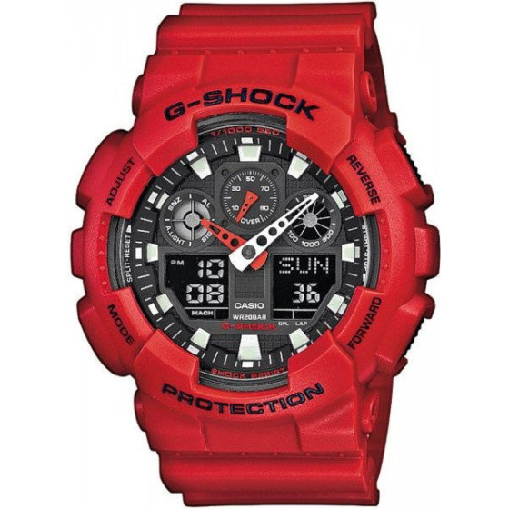 Casio G-Shock MEN'S Watch (zd135d) + Box - (GA-100B-4AER)
