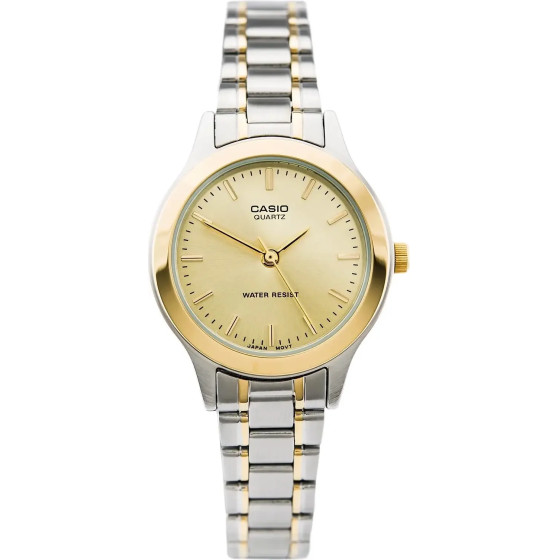 Casio LTP-1128G 9A WOMEN'S Watch (zd554a) + Box - (LTP-1128G-9A)