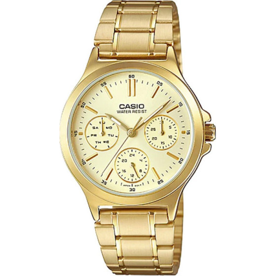 Casio LTP-V300G-9A WOMEN'S Watch (zd566c) + Box - (LTP-V300G 9A)