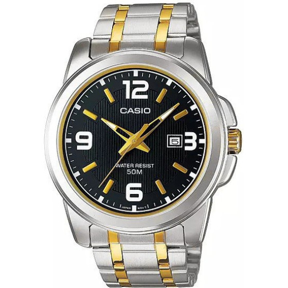 Casio Male Watch MTP-1314SG-1AVdf (zd024d) + Box - (MTP-1314SG 1AVDF)