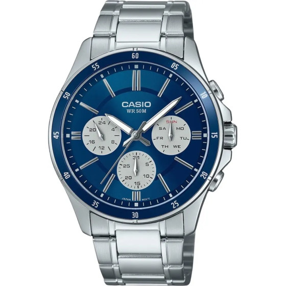 Casio MEN'S Watch (zd063h) + Box - (MTP-1374D-2A3)
