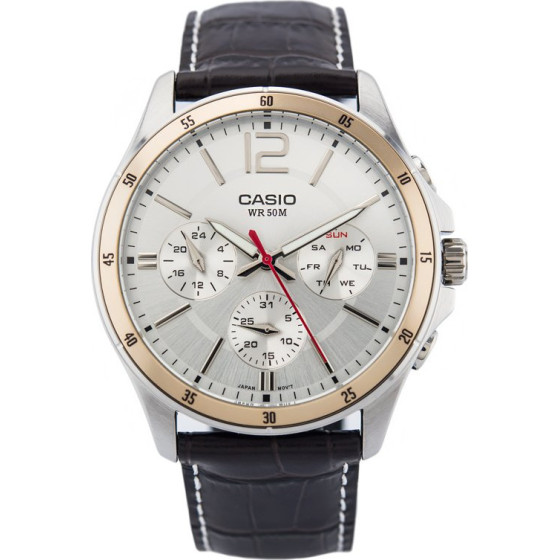 Casio MEN'S Watch (zd064a) + Box - (MTP-1374L-7AVDF)