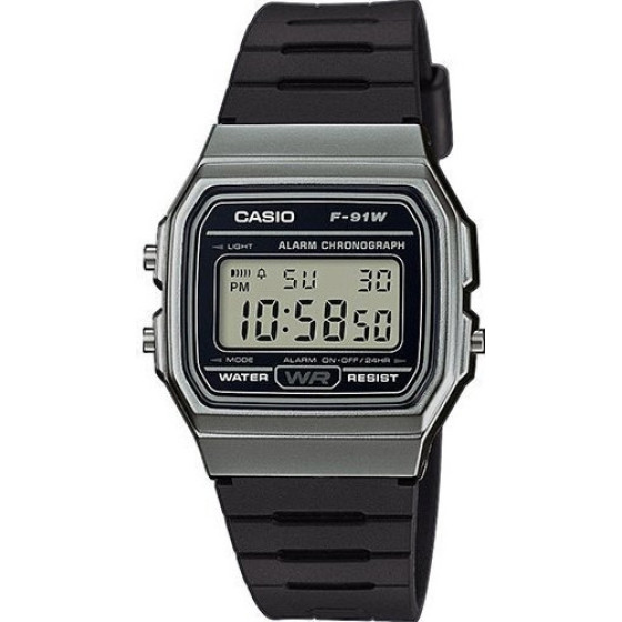 Casio MEN'S Watch (zd102d) + Box - (F-91WM-1BDF)