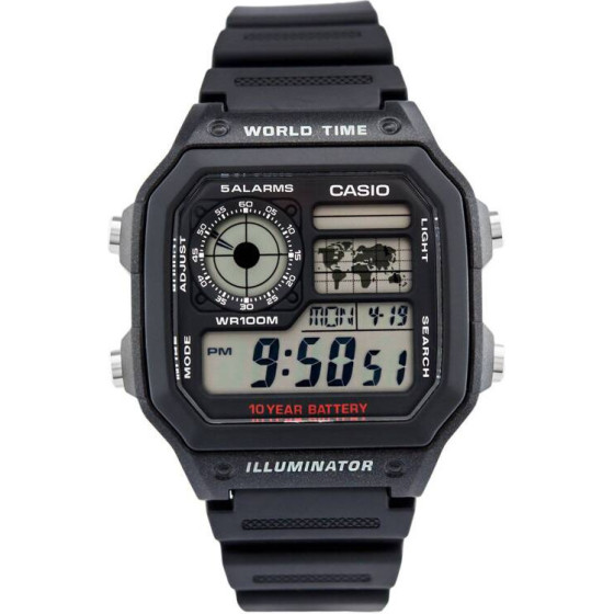Casio MEN'S Watch (zd146a) + Box - (AE-1200WH-1AVCF)