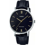 Casio MEN'S Watch + Box (zd165g) - (MTP-VT01L-1B)