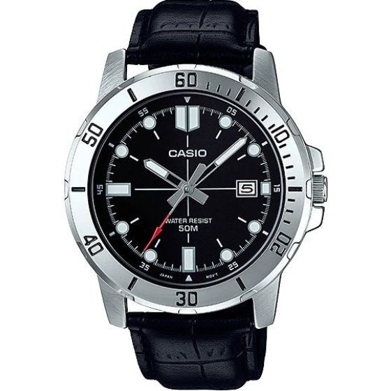 Casio Men's Watch + Box - (MTP-VD01L-1EV)