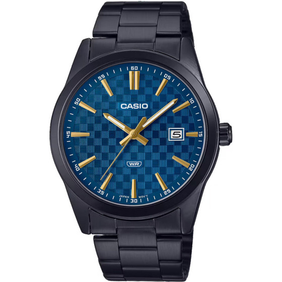 Casio MEN'S Watch + Box - (MTP-VD03B-2A)