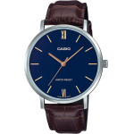Casio MEN'S Watch + Box - (MTP-VT01L-2B)