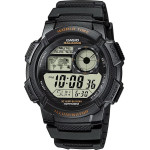 Casio MEN'S Watch AE-1000W-1AV - World Time + Box - (AE-1000W 1AVDF)