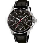 Casio MEN'S Watch MTP-1374L-1AV (zd064b) + Box - (MTP-1374L 1AV)