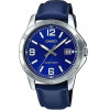 Casio MEN'S Watch MTP-V004L 2BUdf (zd046f) + Box - (MTP-V004L-2B)