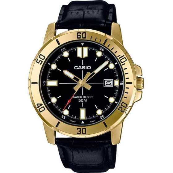 Casio MEN'S Watch MTP-VD01GL-1E + Box - (MTP-VD01GL-1EVUDF)