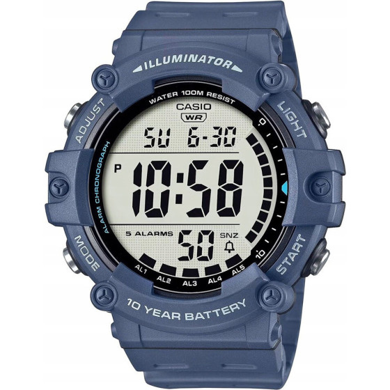 Casio MEN'S Watch Sport Illuminator + Box - (AE-1500WH-2A)