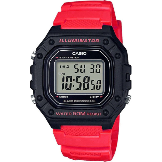 Casio MEN'S Watch W-218H-4B + Box - (W-218H-4BV)