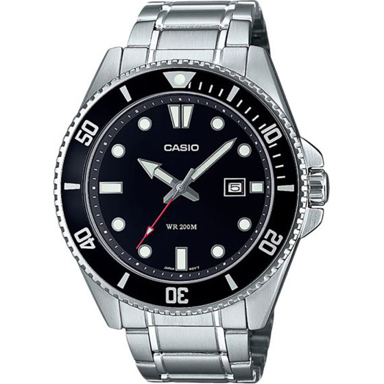Casio Men's Watch WR200 + Box - (MDV-107D-1A1)