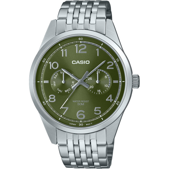 Casio MTP-E340D-3A MEN'S Watch (zd264c) + Box - (MTP-E340D-3AVDF)