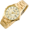 Casio MTP-V004G-9B MEN'S Gold Watch (zd047a) + Box - (MTP-V004G 9B)