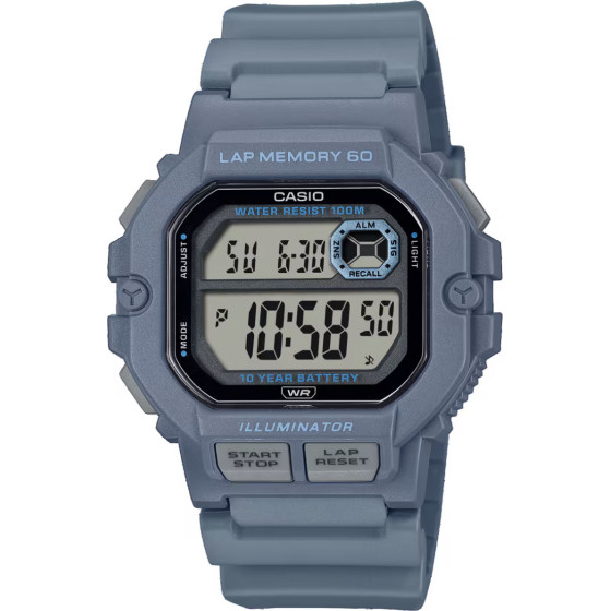 Casio Sports Men's Watch + Box (zd271b) - (WS-1400H-2A)