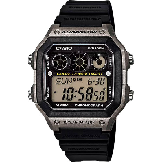 Casio Sports Watch + Box - (AE-1300WH-8A)