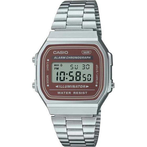 Casio Unisex Vintage Watch + Box - (A168WA-5A)