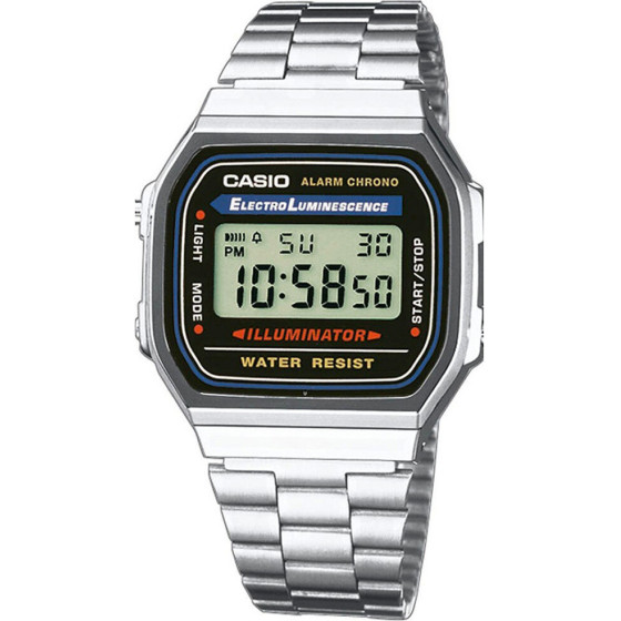 Casio Unisex Watch - Vintage + Box - (A168WA-1W)