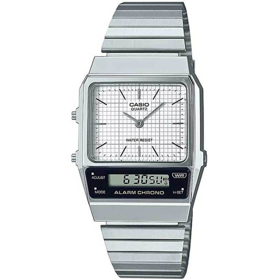 Casio Vintage Dual Time Unisex Watch + Box - (AQ-800E-7A)