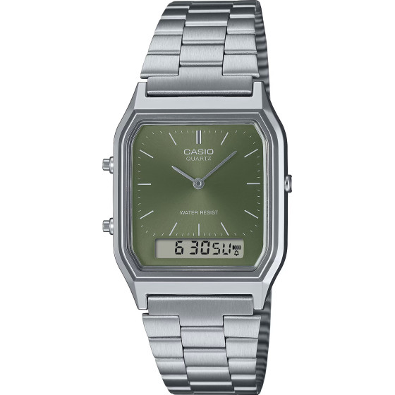 Casio Vintage Unisex Watch + Box - (AQ-230A-3AMQYDF)