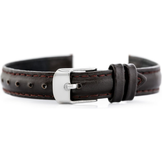 Casio Watch Leather Strap - Dark Brown Iv - 12mm - (15512-0)