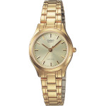 Casio WOMEN'S Watch (zd580c) + Box - (LTP-1275G-9A)