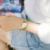 Casio WOMEN'S Watch (zd580c) + Box - (LTP-1275G-9A)