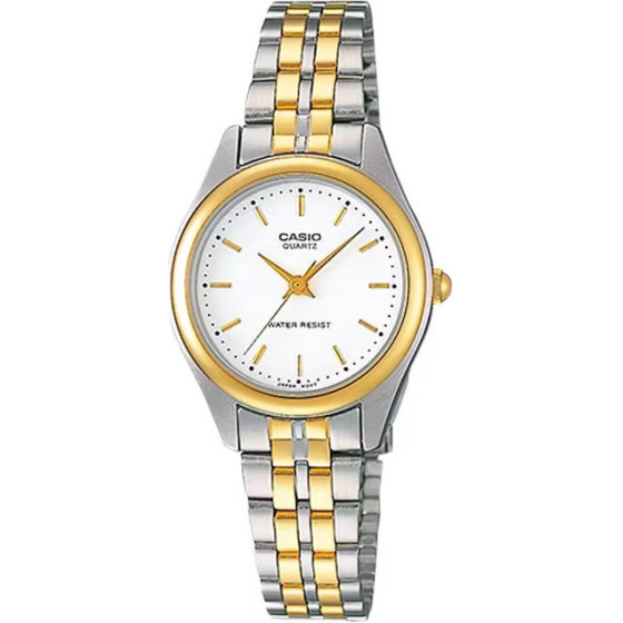 Casio WOMEN'S Watch (zd602c) + Box - (LTP-1129G-7A)