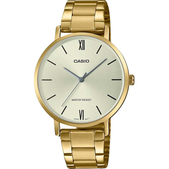 Casio WOMEN'S Watch + Box (zd613h) - (LTP-VT01G-9B)