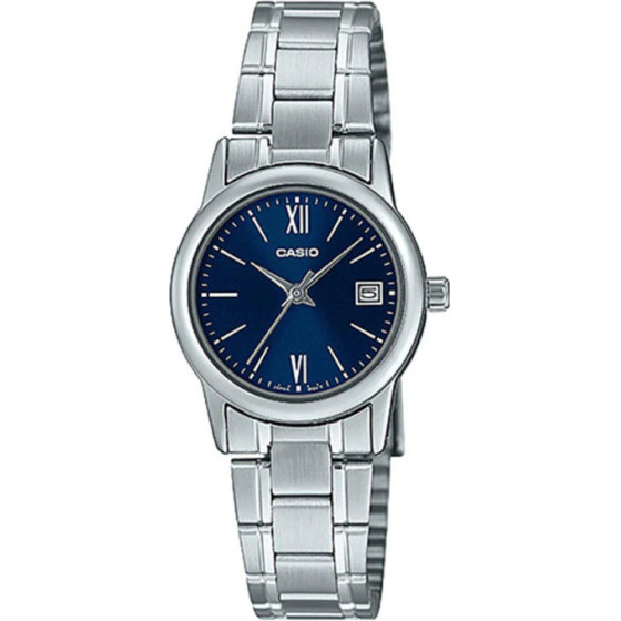 Casio Women's Watch + Box - (LTP-V002D-2B3UDF)