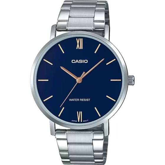 Casio WOMEN'S Watch + Box - (LTP-VT01D-2B)