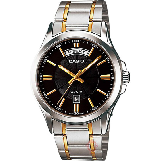 Casio Men's watch (zd191d) + Box - (MTP-1381G-1A)