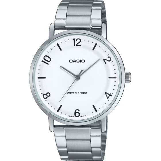 Casio Men's watch + Box - (MTP-VT03D-7B)