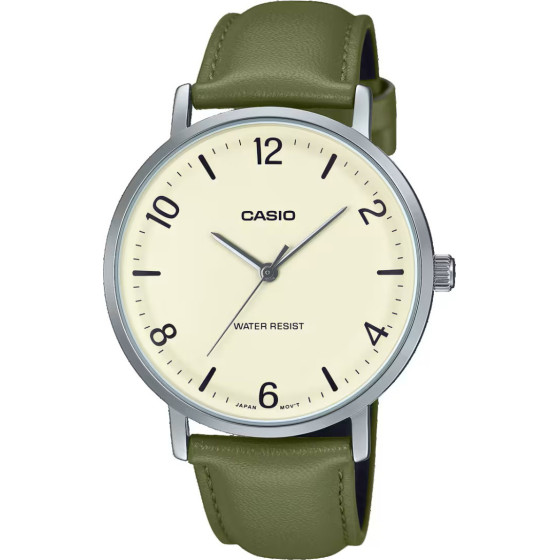 Casio Men's watch + Box - (MTP-VT03L-7B)