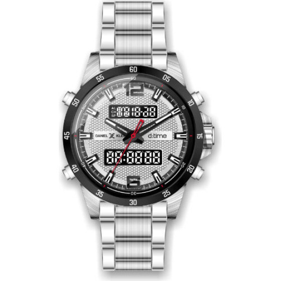 Daniel Klein MEN'S Watch D:Time 12408-1 (zl023a) + Box - (DK.1.12408-1)
