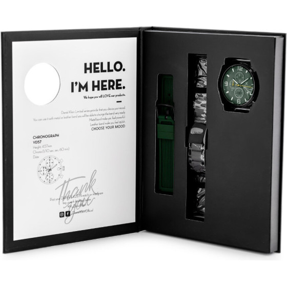 Daniel Klein Watch Gift Set (zl018e) - Chronorgaf - (DK12886-5)