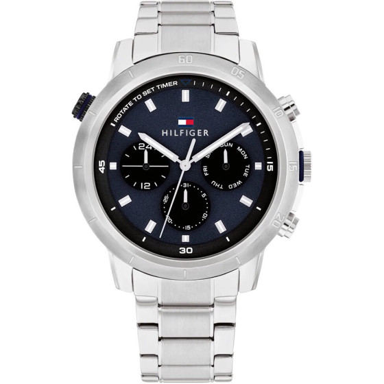 Tommy Hilfiger Troy Men's Watch + Box - (1792104)