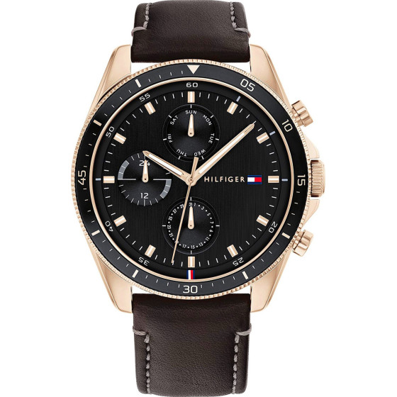 Tommy Hilfiger Men's watch Parker (zf041c) + Box - (1791836)